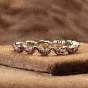 Marquise Cut Diamond Full Eternity Wedding Band For Women