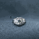 Round And Radiant Cut Diamond Unique Style Engagement Ring For Women 