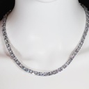 7.00x5.00MM Radiant Cut Diamond Prong Setting Tennis For Men