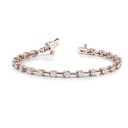 7.50MM Round Cut Diamond Sonia Fashion Bracelet For Women