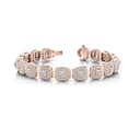 8.00MM Round Cut Diamond Bracelet For Women Every Women Wearing 