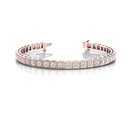 Round Cut Diamond Tennis Shay Vintage Bracelet For Men