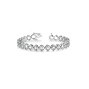 3.00M Round Cut Diamond Tennis Bracelet For Women