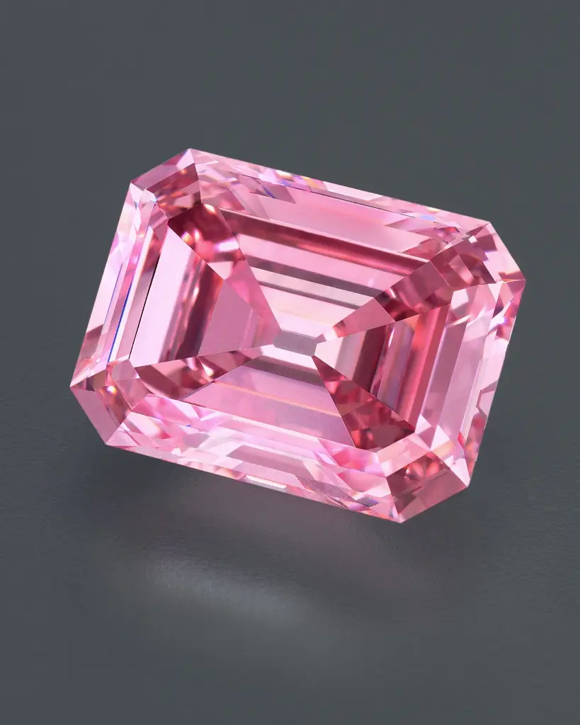 5.00*3.00 Emerald CVD Pink
