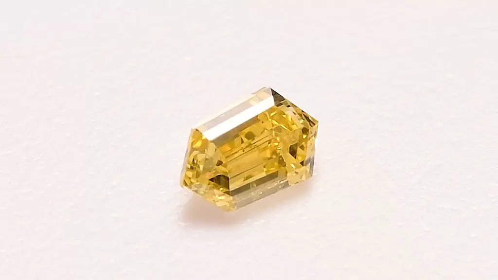 5.00 mm Hexagon CVD Yellow
