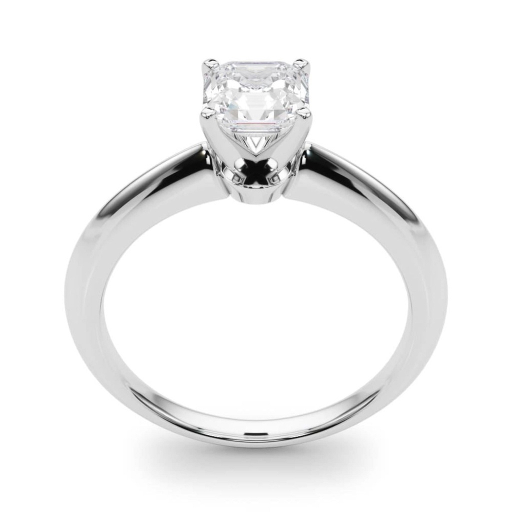 Princess Cut Diamond Solitaire Engagement Ring For Women