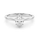 Oval Cut Diamond Solitaire Engagement Ring For Women