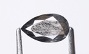0.97 Ct, 7.5 X 4.6 X 3.2 MM, Natural Galaxy Diamond Fancy Salt And Pepper Pear Shape Diamond For Engagement Ring, Birthday Gifts, DG9957