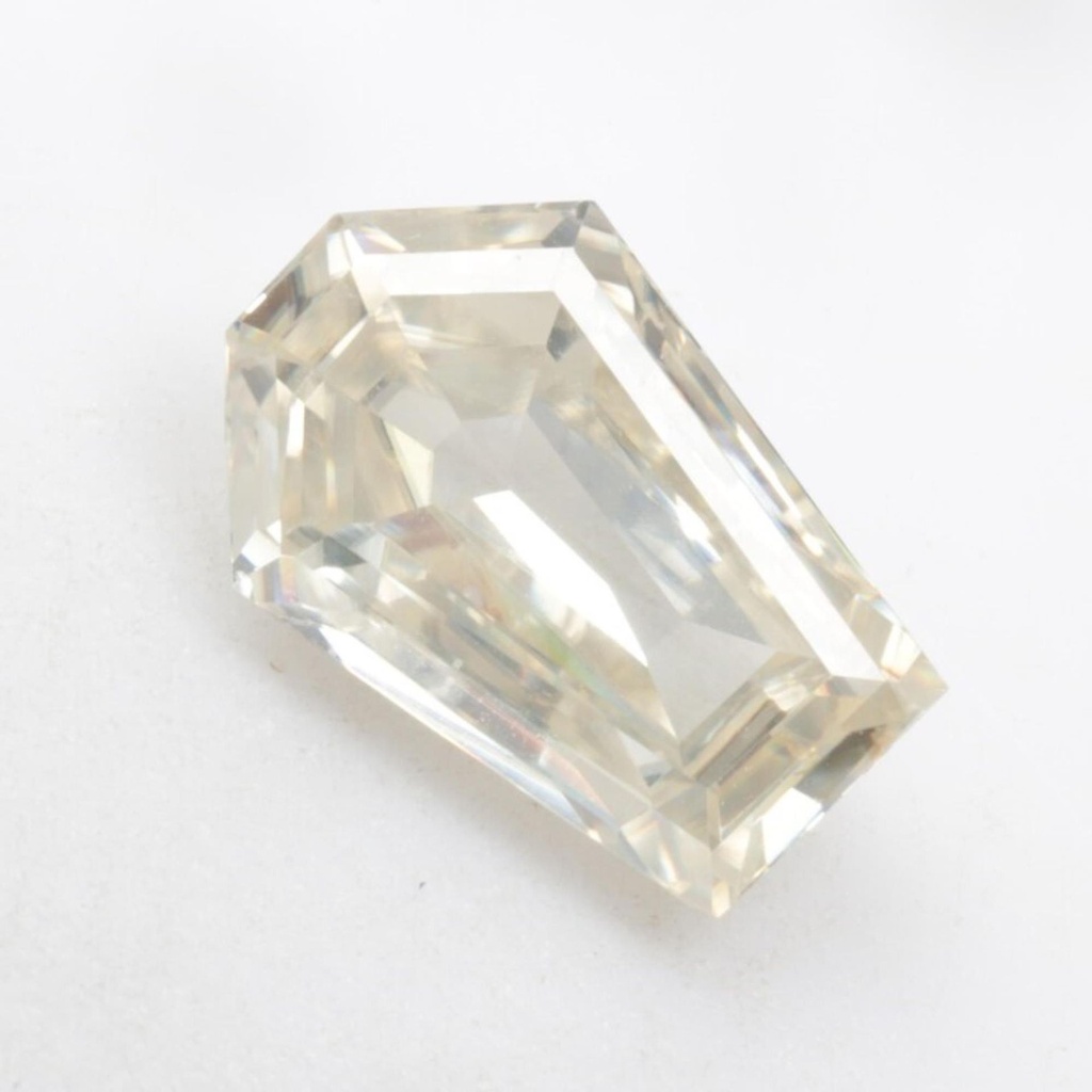 Loose Moissanite White Clean Coffin Cut 12.75 x 7.00 MM