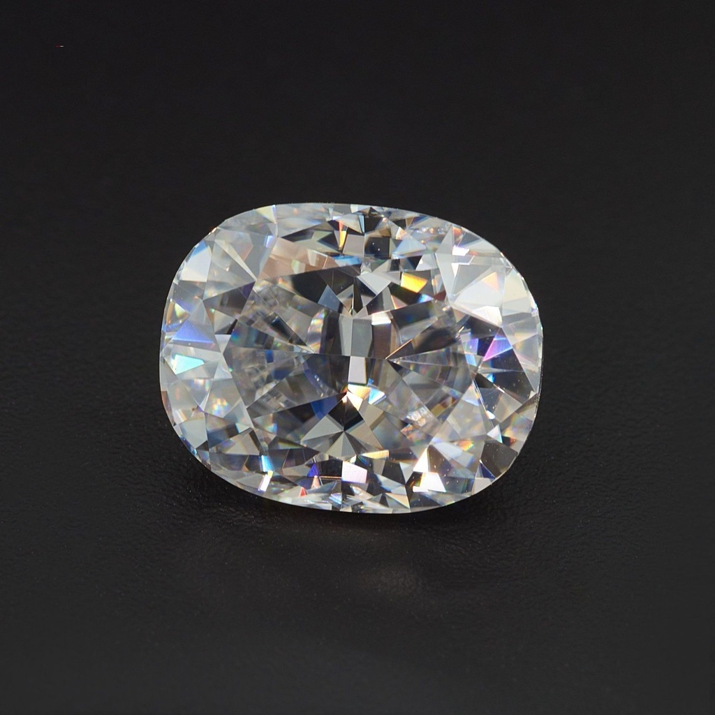 Loose Moissanite White Clean Criss Cut Elongated Cushion 4.00 x 2.00 MM