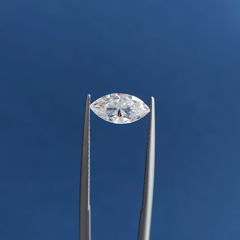 Loose Moissanite White Clean Marquise Cut 3.00 x 1.50 MM