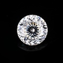 Loose Moissanite White Clean Portuguese Cut 5.00 MM