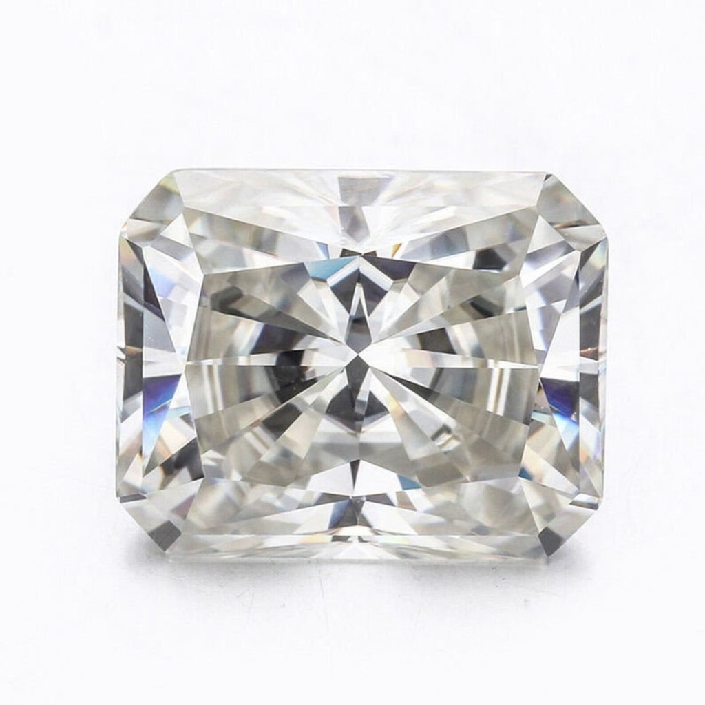 Loose Moissanite White Clean Radiant Cut 8.00 x 6.00 MM