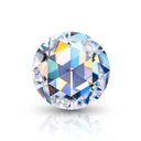 Loose Moissanite White Clean Rose Cut Round 5.50 MM