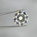 Loose Moissanite Light Yellow Clean Round Cut 4.00 MM