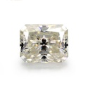 Loose Moissanite Off White Clean Radiant Cut 9.00 x 7.00 MM