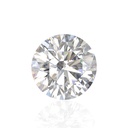 Loose Moissanite Off White Clean Round Cut 12.50 MM