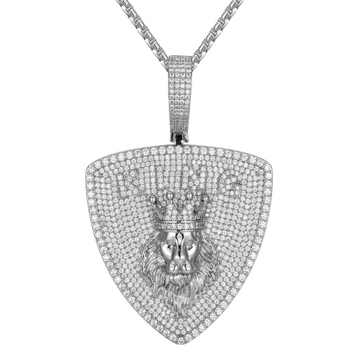 Hip Hop Moissanite Diamond Pendant 