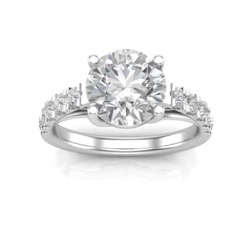 Round Cut Diamond Engagement Ring For Women