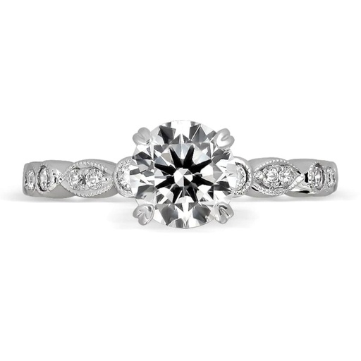  Round Cut Diamond Engagement Ring for Women