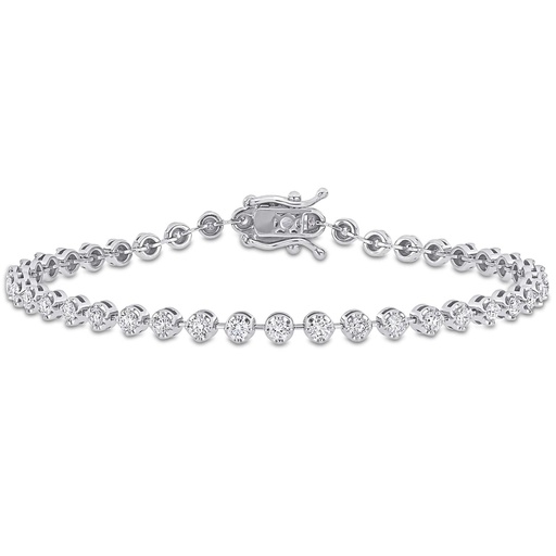 Round Cut Diamond Tennis Bracelet For Women