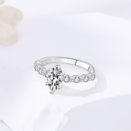 Marquise Cut Diamond Engagement Ring
