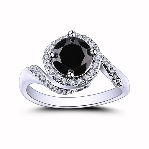 Round Diamond Engagement Ring For Women  Ring