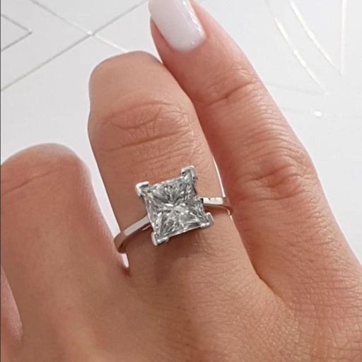 Princess Diamond Engagement Ring For Women