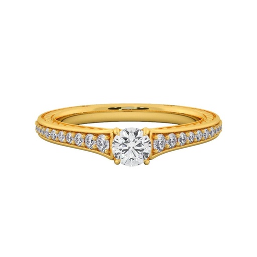 Round Diamond Engagement Ring for Women