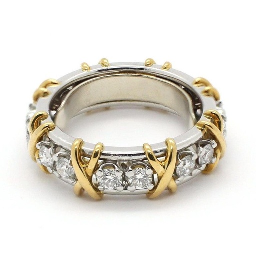Round Band Diamond Eternity Band For Women