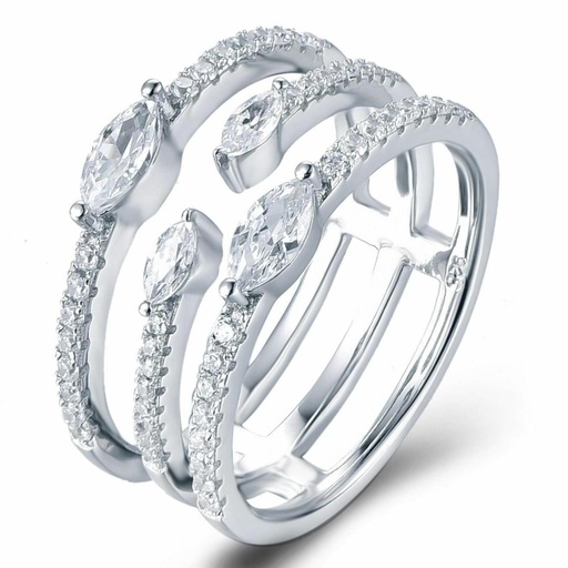 Marquise Cut Stone Engagement Ring for Women