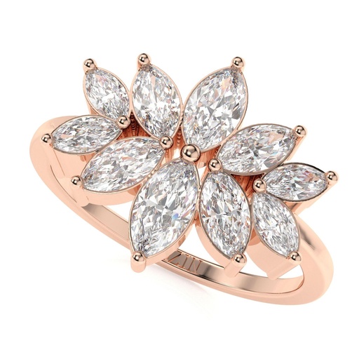 Marquise Diamond Unique Engagement Ring for Women