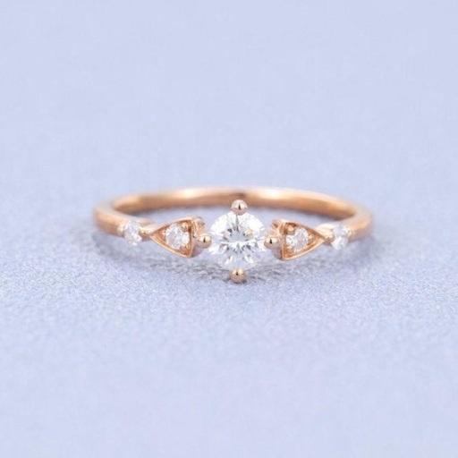 Antique Diamond Engagement Ring art deco wedding Unique moissanite vintage Promise ring for women Anniversary Gift for Her Etsy Crismistmas