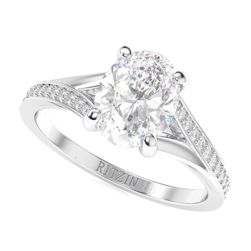 2.00CT Oval Cut Diamond Anniversary Ring For Women