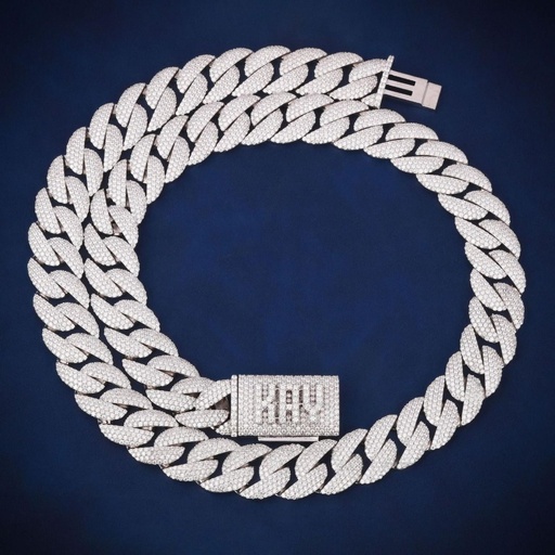 26 inch 18 mm hip hop cuban chain for men