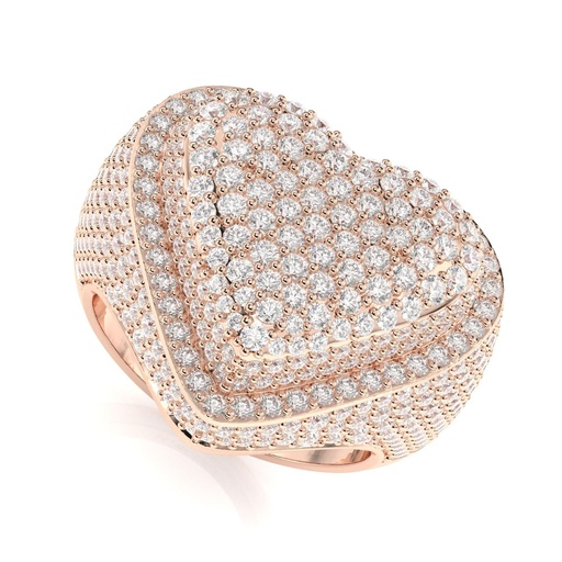 Hip Hop Diamond Ring For Men's Luxury Diamond Ring Big Ring Lab Created Diamond Ring Iced Out Diamond Ring For Men's Birthday Gift Diamond Ring