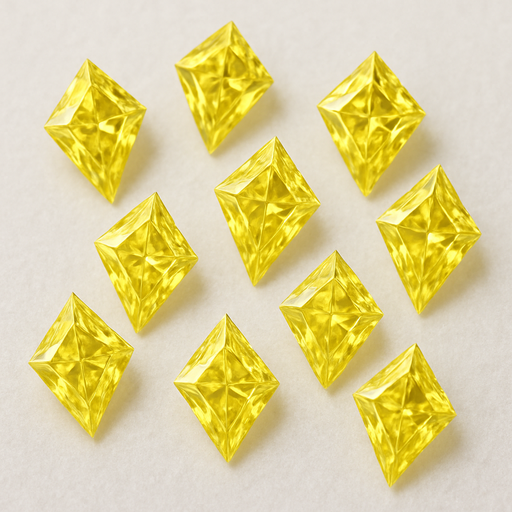 10 × 7 mm Kite CVD Yellow