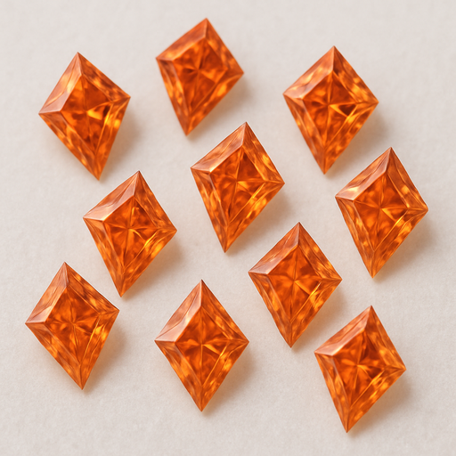 8.5 × 6 mm Kite CVD Orange