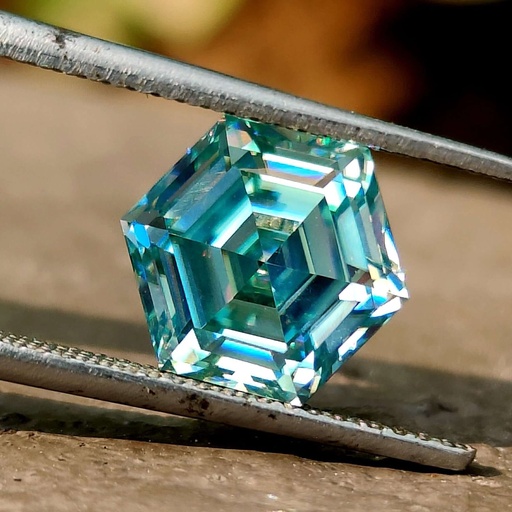 5.40 mm Hexagon CVD Blue