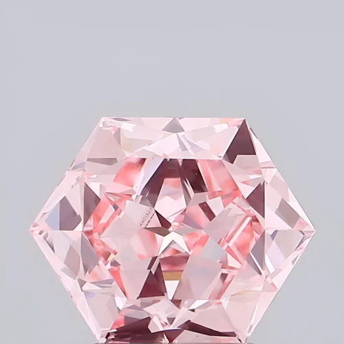 6.70 mm Hexagon CVD Pink