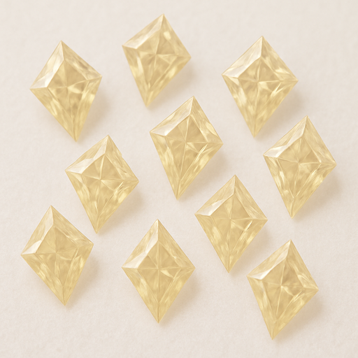 Kite Moissanite Off White