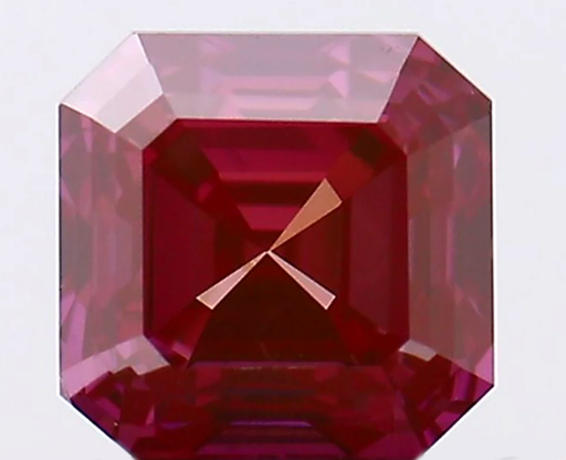 3.75 mm Asscher CVD Red