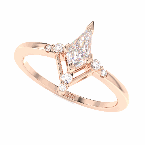 Kite Diamond Fancy Engagement Ring for Women