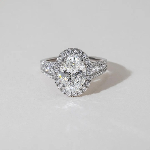  Oval Cut Moissanite Engagement Ring, Oval Cut Ring,  Moissanite Engagement Ring, Ice Crushed Oval