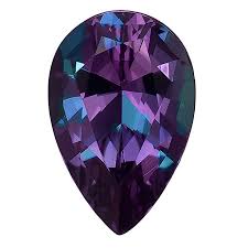 Alexandrite Gemstone Pear 2.6ct