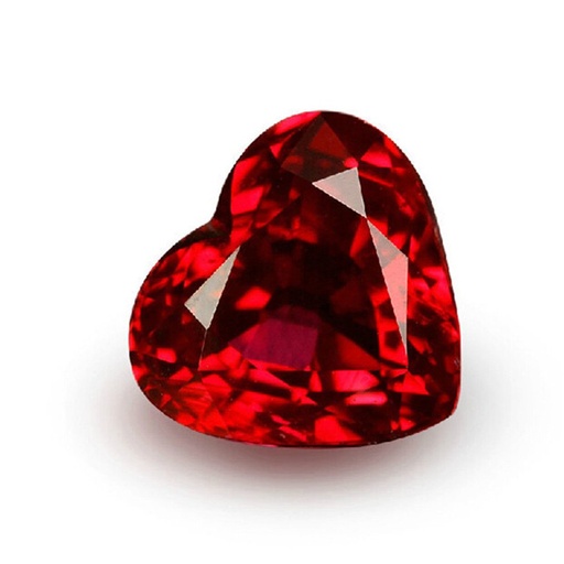 Ruby Gemstone Heart6ct