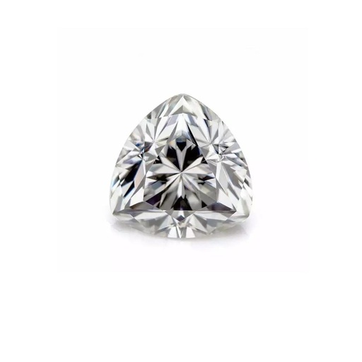 Loose Moissanite White Clean Trillion Cut 4.00 MM