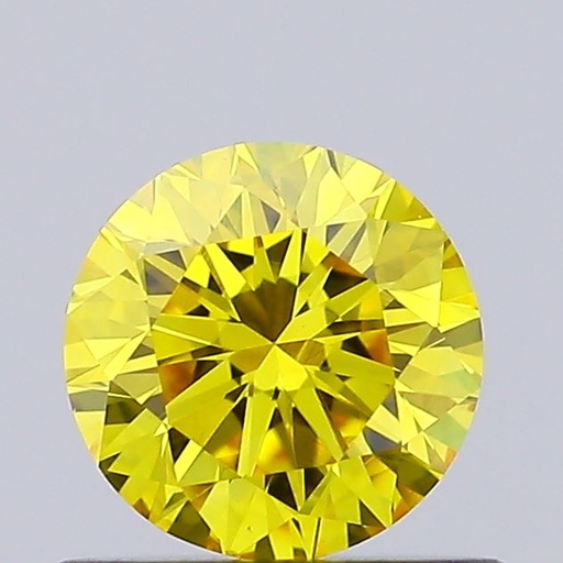 LGD Vivid Yellow Round 6.5mm