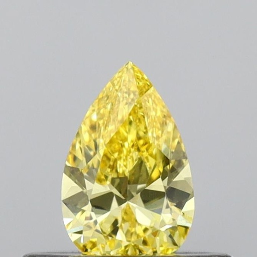LGD Fancy Yellow Vivid Pear 8.5*6.5  mm