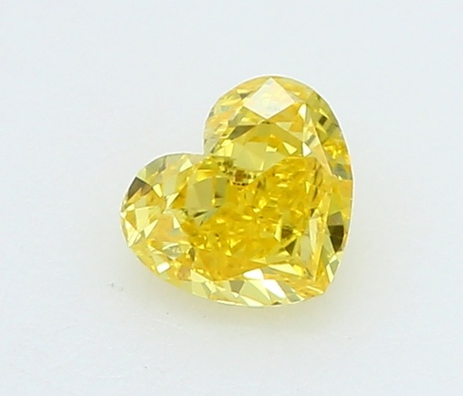 LGD Vivid Yellow Heart 5 mm